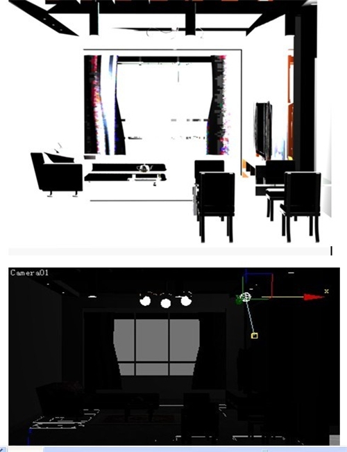 3dmax打了灯光一片黑的两种原因和解决方法(3dmax打了灯光为什么是一片黑色?)