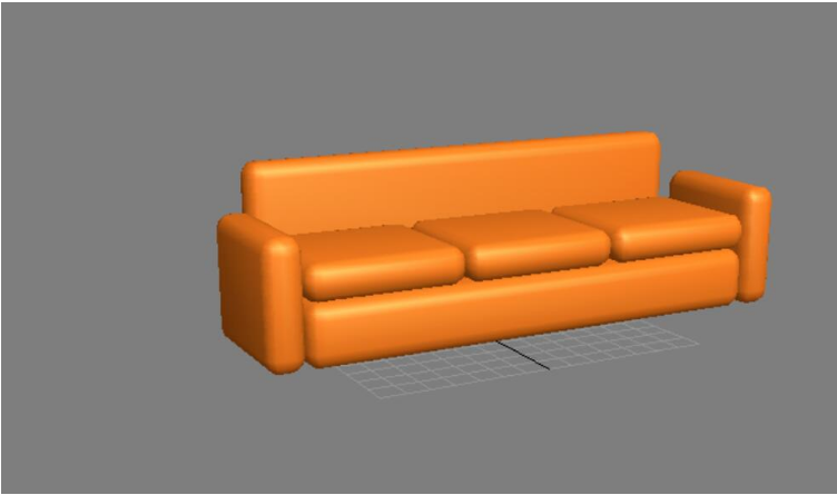 这样制作3dmax现代双人沙发模型最逼真(3dmax双人沙发建模教程)
