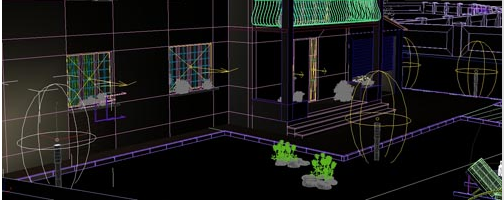 3dmax软件Vray渲染室外夜景灯光打法的五种技巧与教程(3dmaxvray灯光渲染设置)