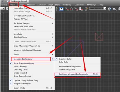缩放3dmax视口背景的操作步骤详解(3dmax2014视口背景怎么缩放)