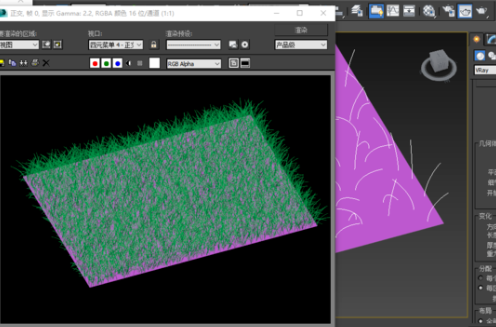 两种3dmax里不用贴图做草地的步骤和方法(3dmax草地贴图怎么做)