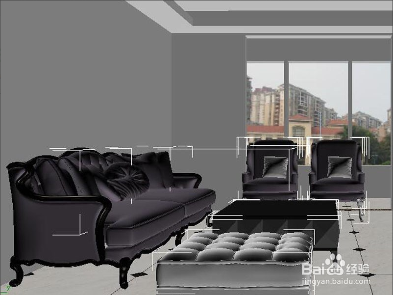将3dmax家具模型导入客厅场景中的方法与教程(将3dmax家具模型导入客厅场景中的方法与教程)