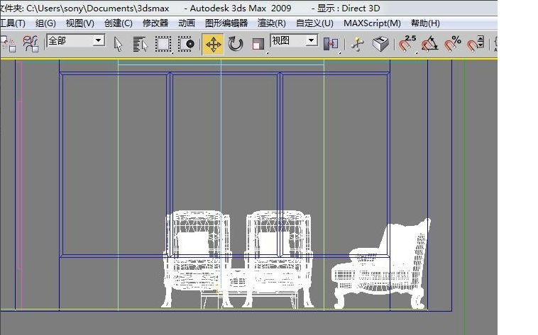 将3dmax家具模型导入客厅场景中的方法与教程(将3dmax家具模型导入客厅场景中的方法与教程)