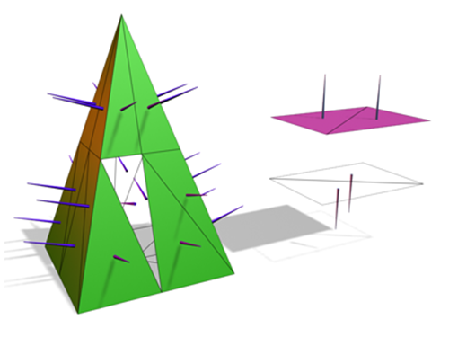3dmax里显示模型法线的两种方法(3dmax如何显示模型的线)