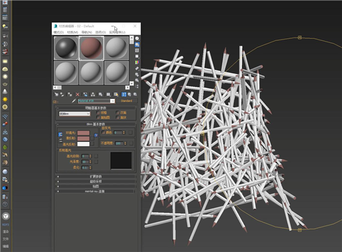 利用噪波和拓扑制作异型3d吊灯模型的全步骤教程