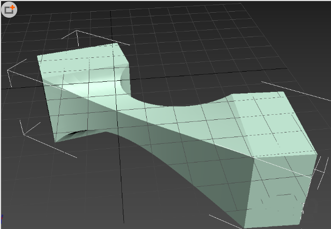 3dmax用桥接命令将两个模型的边界连接的方法与具体步骤