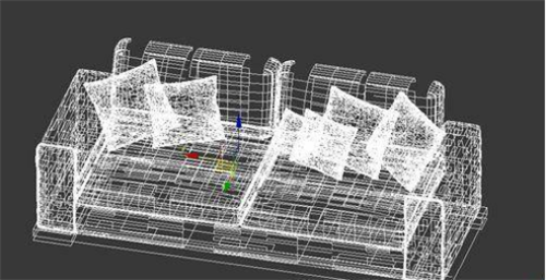 以3d沙发模型为例讲解3dmax模型减面却不影响渲染效果的操作方法(3DMAX沙发模型)