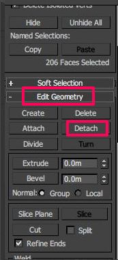 在3dmax模型中切割出一小部分模型的方法与教程(在3dmax模型中切割出一小部分模型的方法与教程)