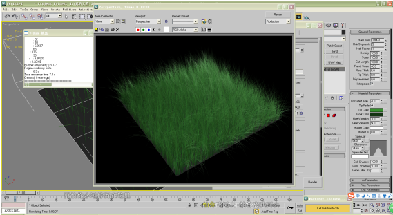 3dmax用WSM命令制作室外场景草地模型的步骤与教程