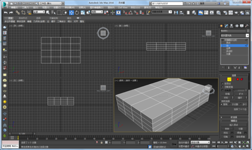 3dmax模型转成poly有多余的边应该怎么处理