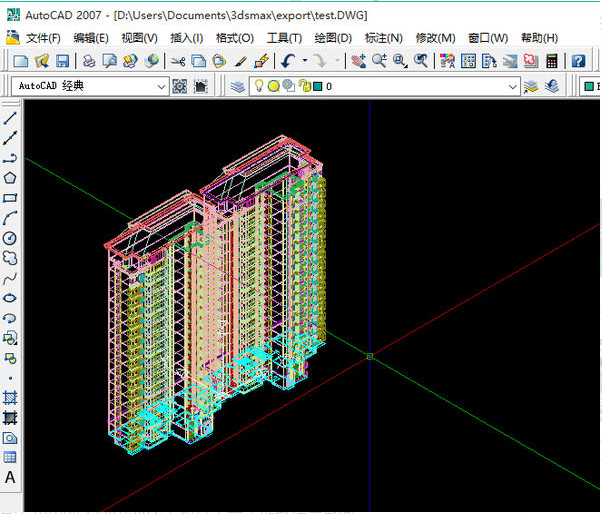 将3dmax建筑模型文件导出dwg文件导入CAD的方法与教程(3dmax怎么导入dwg文件)