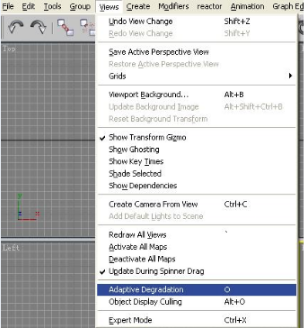 3dmax透视图旋转模型或旋转视图_模型消失的原因及解决办法