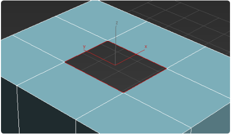 3dmax模型少一个面用快捷键封口的方法