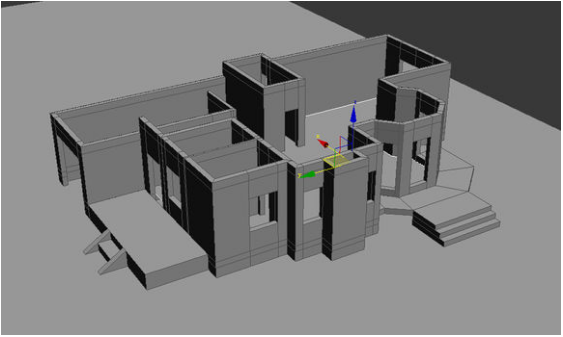 济南大白宫别墅违建被拆，那3dmax别墅是怎么建模的呢