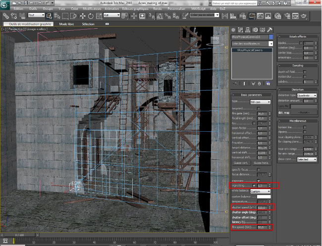 3dmax废弃阴森的街道室外场景建模教程