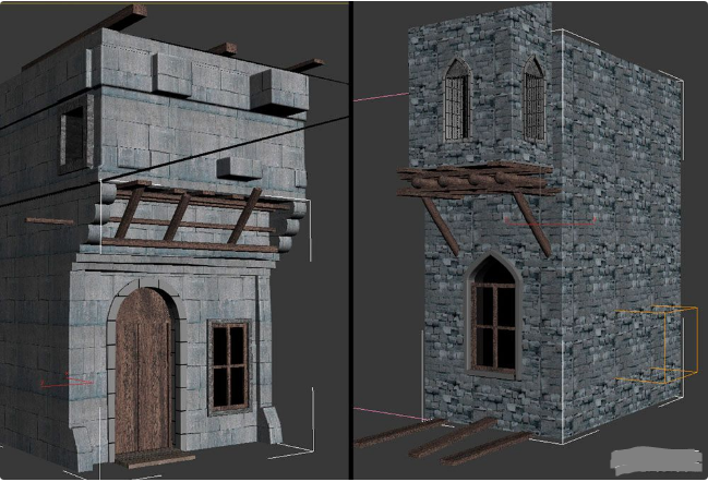 3dmax废弃阴森的街道室外场景建模教程