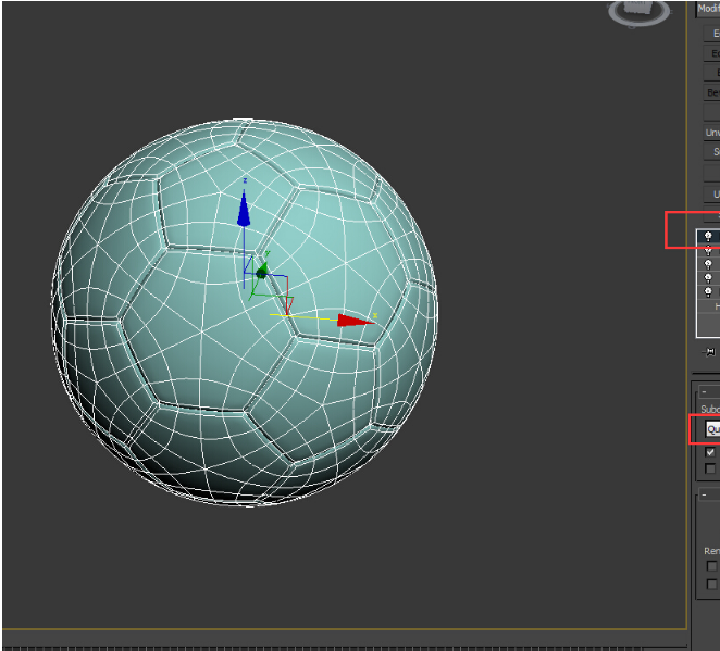 C罗点球被扑出，那怎么用3dmax制作排球及足球的模型呢