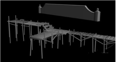 3dmax制作傍水古镇室外场景的实例教程