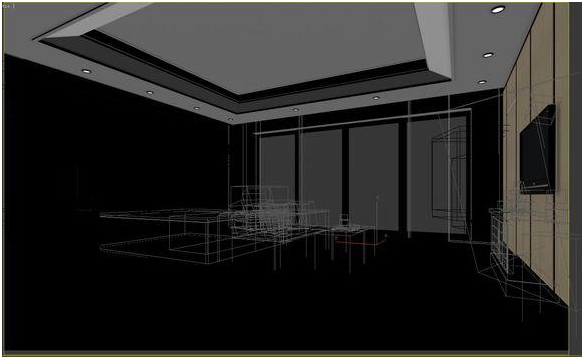 解决3dmax室内场景打开是黑色的只有轮廓的问题(解决3dmax室内场景打开是黑色的只有轮廓的问题吗)