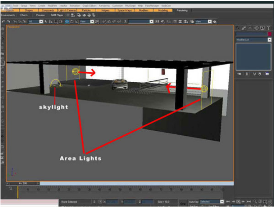 3dmax快速渲染法拉利跑车的教程(法拉利3dmax制作)