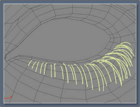 3dmax制作人物眼部逼真的眼睫毛方法步骤(3dmax人物眼睛怎么做)