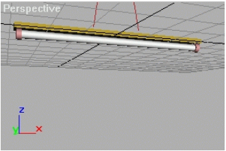 3dmax走廊顶灯、室内光线、荧光灯辉光等打灯技巧实例分析(3dmax走廊灯光怎么打)