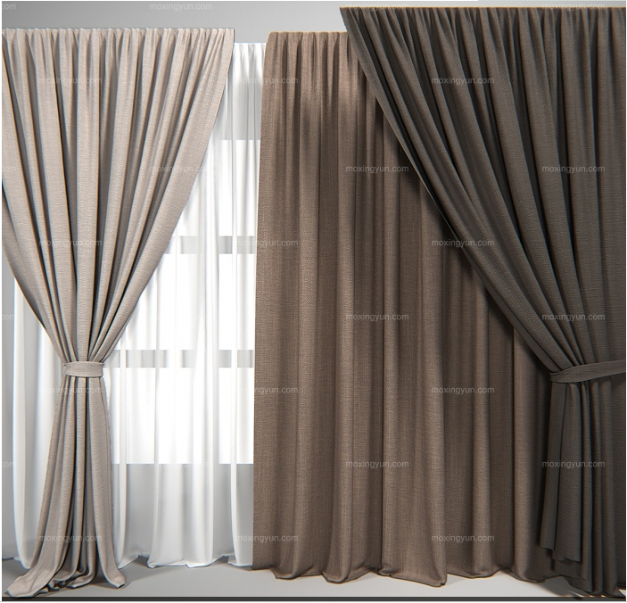 用3dmax给卧室布艺窗帘贴材质的五个具体步骤(3dmax给窗帘贴图材质)