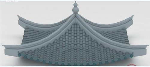 用3dmax制作中式古代凉亭屋顶模型的教程(古代凉亭3d建模)