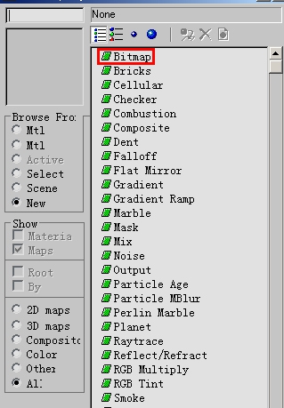 3dsmax的十种贴图方法（二）位图和uvwmapping坐标贴图