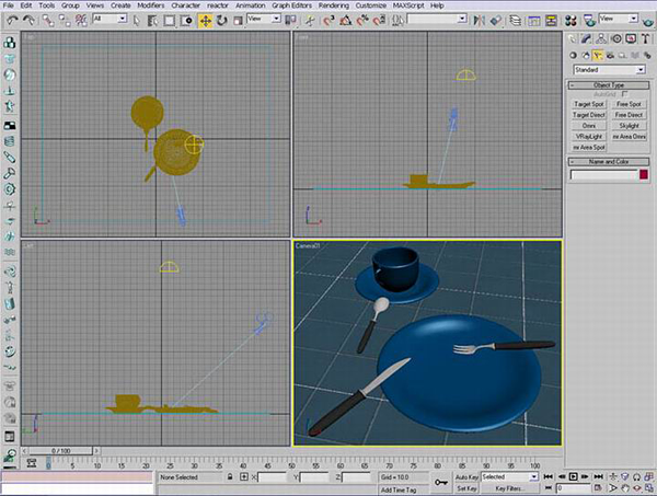 3dmax教程：3ds Max HDRI和Mental Ray教程