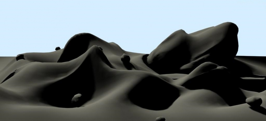 3DsMAX教程:scanline效果制作大自然场景