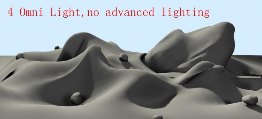 3DsMAX教程:scanline效果制作大自然场景