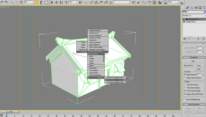 3DSMAX教程:制作游戏场景烘焙贴图