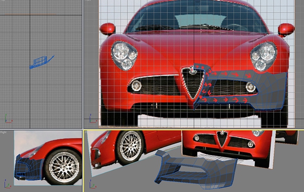 3ds MAX建模教程:制作逼真的敞篷跑车(3ds max汽车建模)