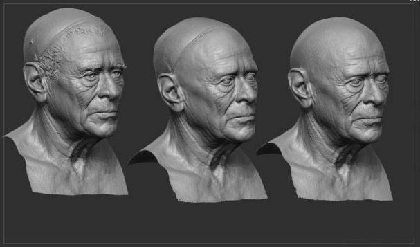 Zbrush+3DMAX超写实人像渲染教程(zbrush模型渲染)
