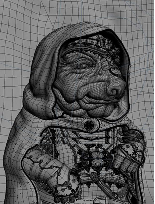 3DMAX制作身穿盔甲的外星人教程(3dmax制作身穿盔甲的外星人教程图片)
