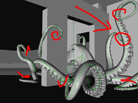 3D章鱼模型的制作过程(3d章鱼模型的制作过程视频)