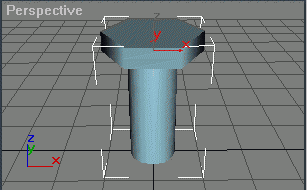 用3DS Max制作螺栓和螺母模型(3dmax螺栓建模)