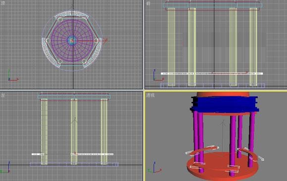 3DMAX制作巧妙精致的欧式凉亭模型(3dmax制作巧妙精致的欧式凉亭模型怎么做)