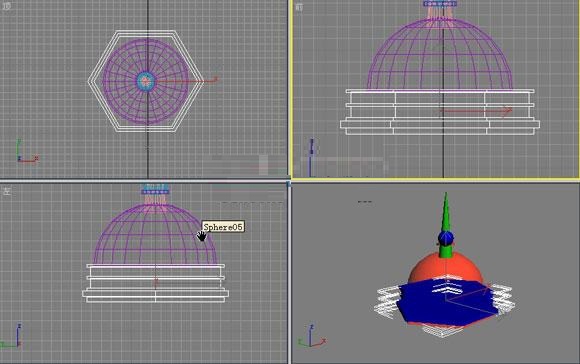 3DMAX制作巧妙精致的欧式凉亭模型(3dmax制作巧妙精致的欧式凉亭模型怎么做)