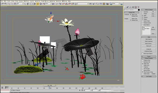 3DMAX超强制作中国传统水墨风格动画模型(3d水墨动画制作教程)