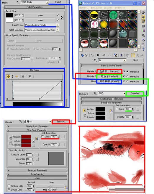 3DMAX超强制作中国传统水墨风格动画模型(3d水墨动画制作教程)