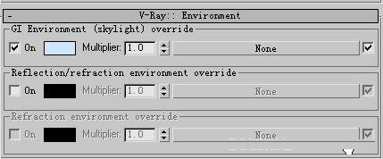3DMAX中VRAY中的天光与环境初级分析(3dmaxvray天空环境怎么设置)