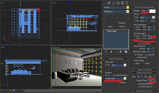 3DMAX创建简单的室内场景渲染教程(3dmax创建简单的室内场景渲染教程)