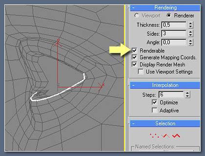 3DMAX制作人物逼真的眼睫毛模型(3d动漫人物模型制作教程)