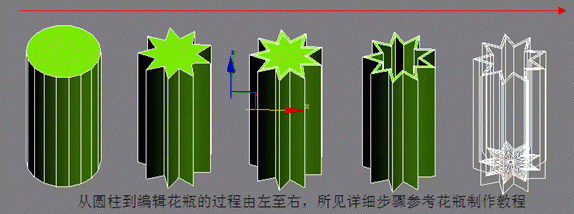 3DMAX建模圆柱扭曲花瓶基础教程(3dmax怎么做扭曲花瓶)