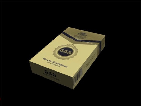 3DMAX超级打造香烟盒效果模型图(3dmax香烟制作)