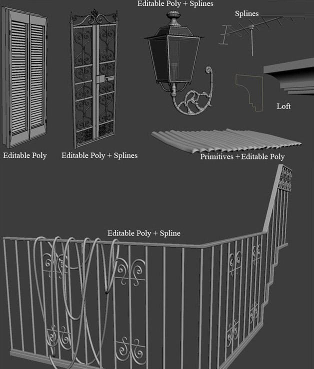 3DMAX制作一条窄巷的阳光基础教程