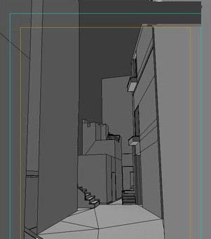3DMAX制作一条窄巷的阳光基础教程
