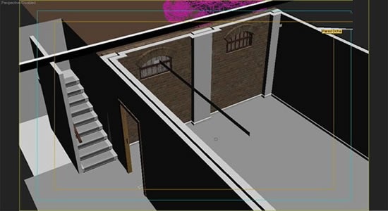 3DMAX超级打造功能多用地下室模型(3dmax室外建筑模型)